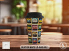 Speed Cars Travel Mug – Retro Motoring Double Insulated Coffee Cup