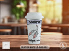 Scorpio Travel Mug – Zodiac Star Sign Insulated Coffee Cup Gift
