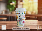Note to Self Travel Mug – Positive Affirmations Coffee Cup – Uplifting Gift with Black or White Lid