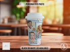Personalised Best Mummy Ever Travel Mug – Custom Photo Coffee Cup with Black or White Lid – Mother’s Day Gift