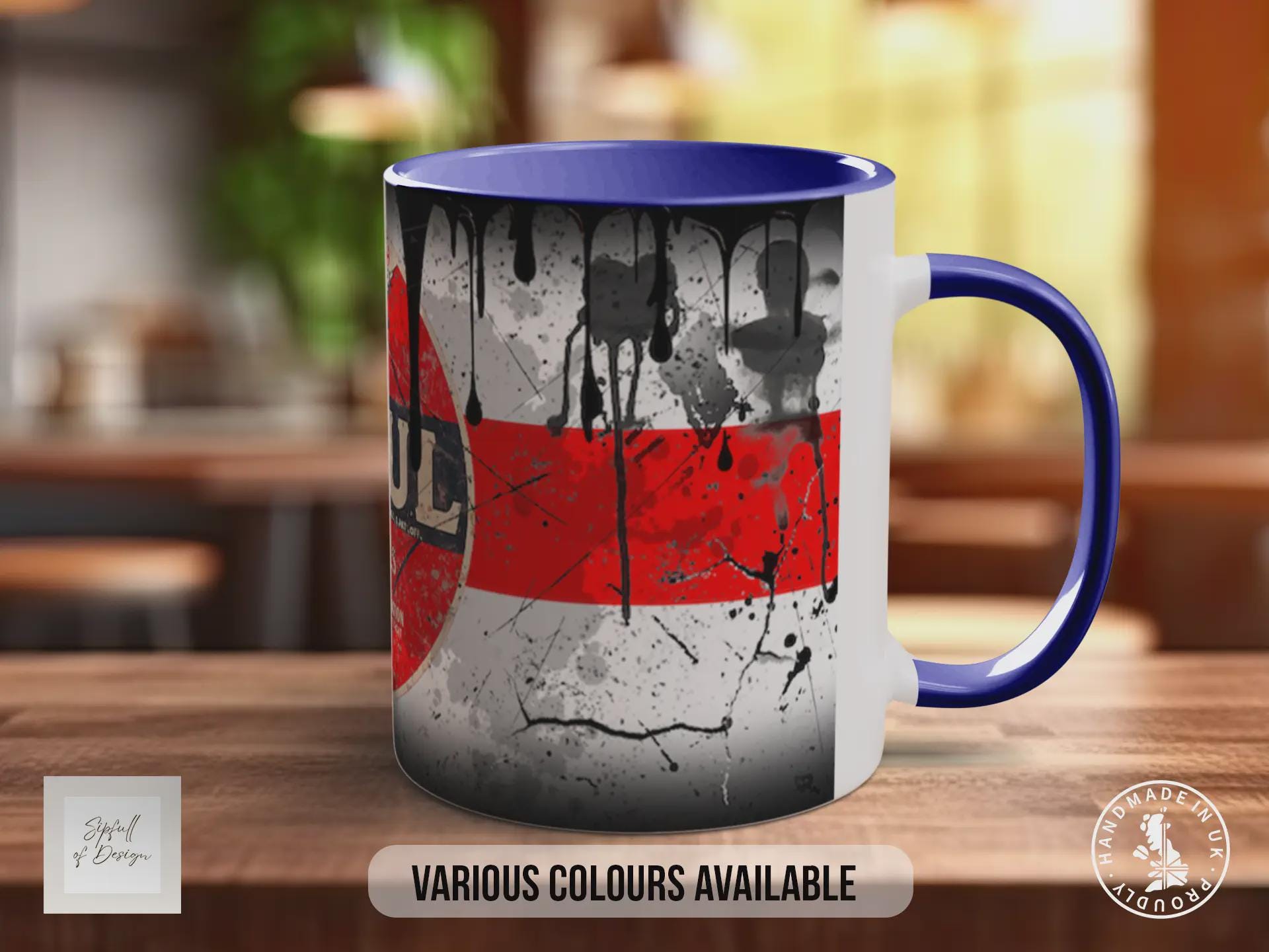 Motul Motor Oils Mug – Vintage Retro Garage Motorsport Coffee Cup