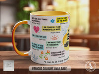My Daily Bible Affirmations Mug – Christian Scripture Coffee Cup Gift