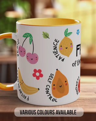 Fruit of the Spirit Mug – Christian Scripture Coffee Cup Gift