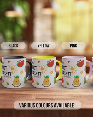 Fruit of the Spirit Mug – Christian Scripture Coffee Cup Gift