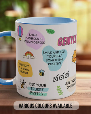 Gentle Reminders Mug – Positive Affirmation Coffee Cup Gift