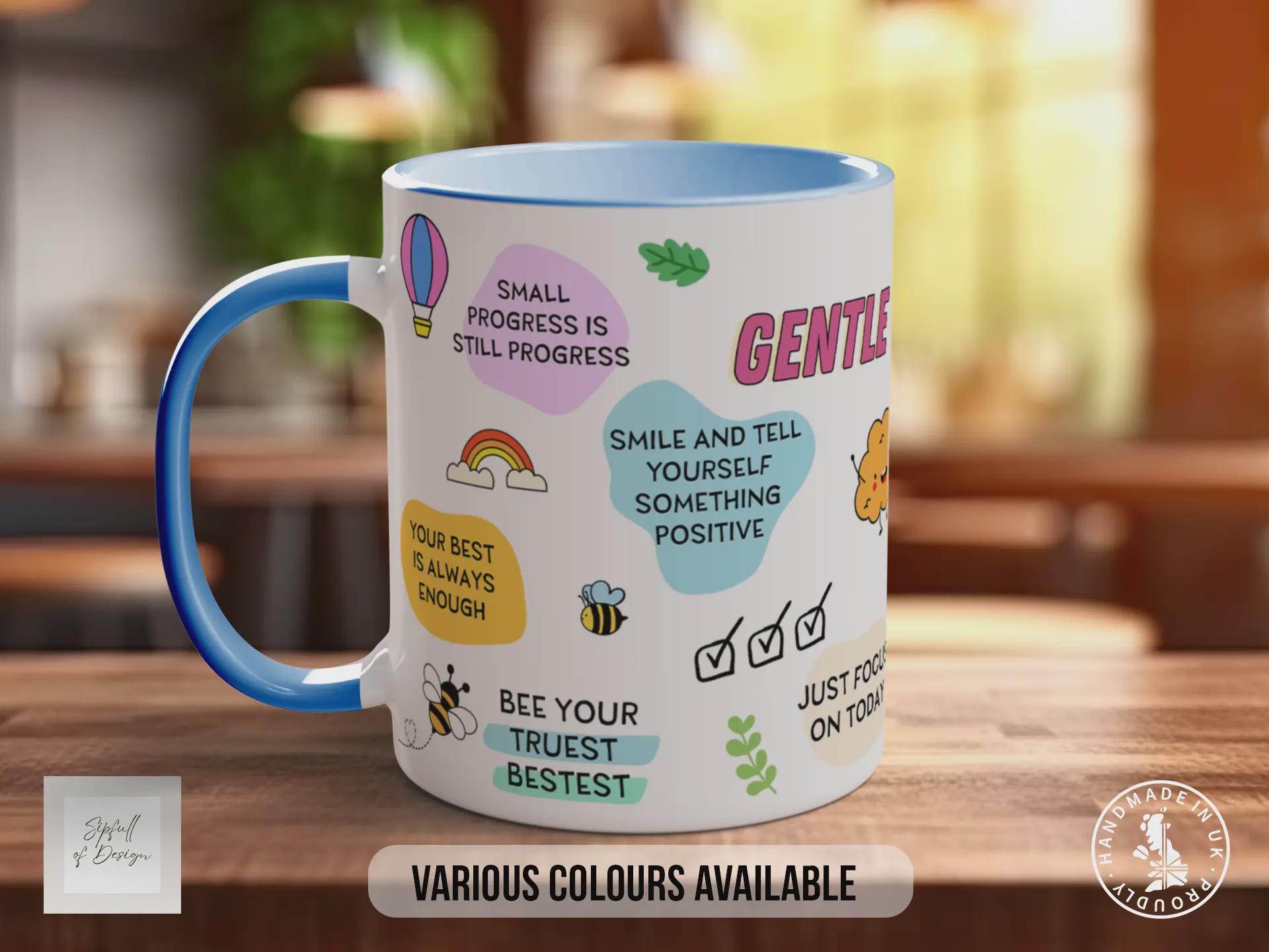 Gentle Reminders Mug – Positive Affirmation Coffee Cup Gift