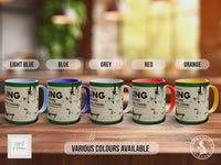 Girling Damper Oil Mug | Vintage Wakefield Piston Type Tin Design