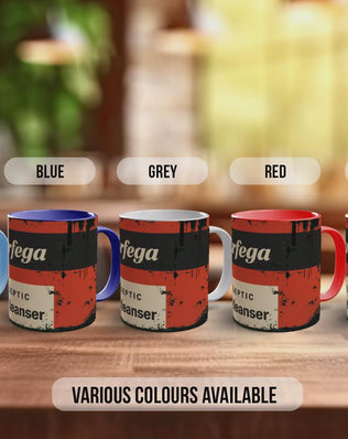 Swarfega Mug | Vintage Hand Cleanser Tin Design | Mechanic Gift | Retro Workshop Mug