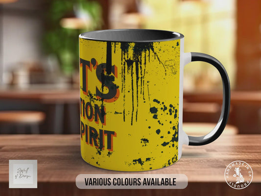 Pratt’s Perfection Motor Spirit Mug | Vintage Garage Style Petrol Can Design | Classic Car & Mechanic Gift | Handmade UK