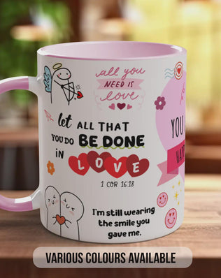 You Are Loved Mug | Happy Valentine’s Day Gift | Romantic Love Mug | Handmade UK