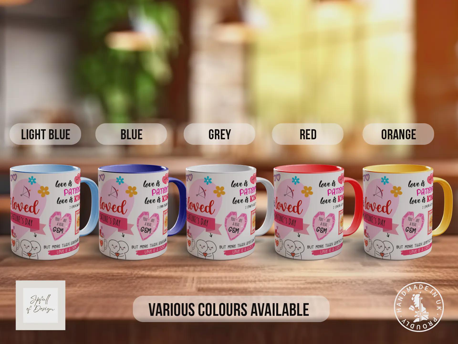 You Are Loved Mug | Happy Valentine’s Day Gift | Romantic Love Mug | Handmade UK