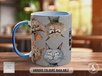 Real Men Love Cats Mug |Cat Dad Coffee Mug | Handmade UK