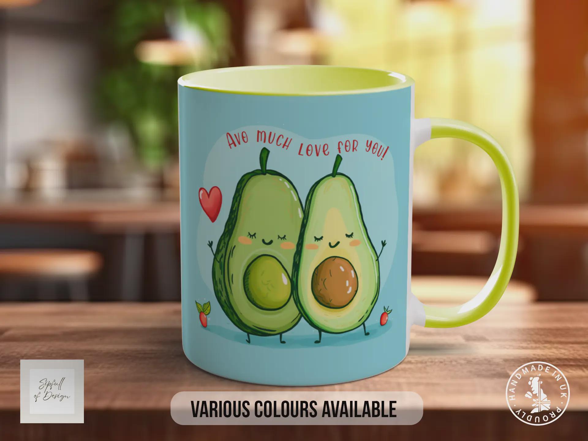 Avo Much Love For You Mug | Avocado Valentine’s Mug