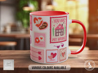 Love Love Love Mug | Vintage Style Valentine’s Day Gift