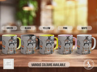 Real Men Love Cats Mug |Cat Dad Coffee Mug | Handmade UK