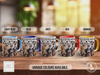 Life Is Better With Dogs Mug | Dog Lover Gift | Happy Dog Illustration
