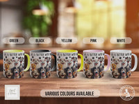 Life Is Better With Dogs Mug | Dog Lover Gift | Happy Dog Illustration