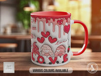 Valentines Love Mug | 3D Heart Mug | Romantic Gift