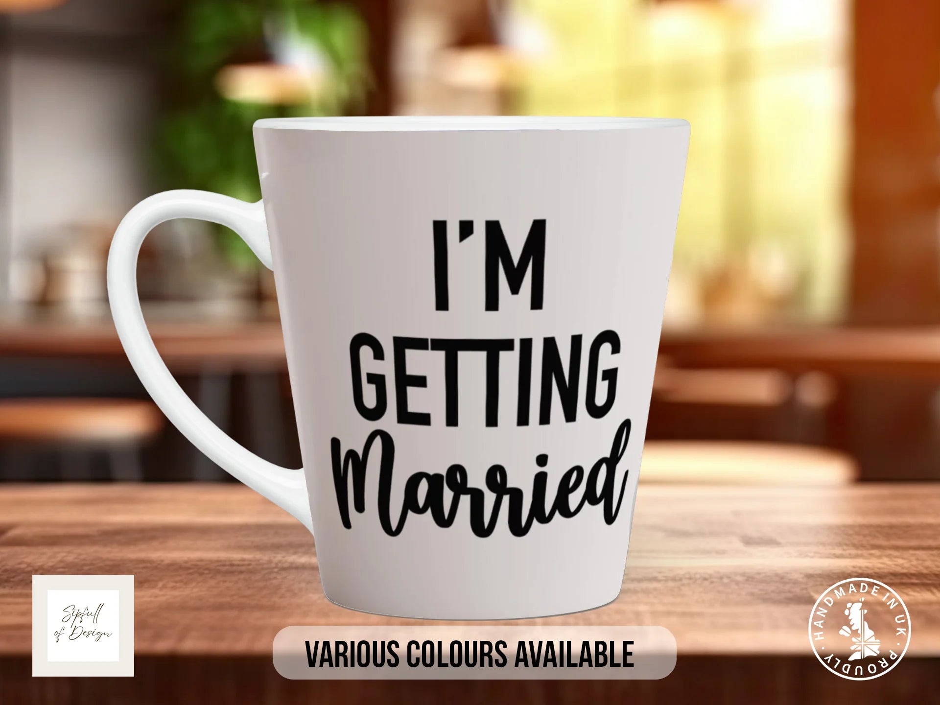 I'm Getting Married Mug | Engagement & Wedding Gift 12oz Latte