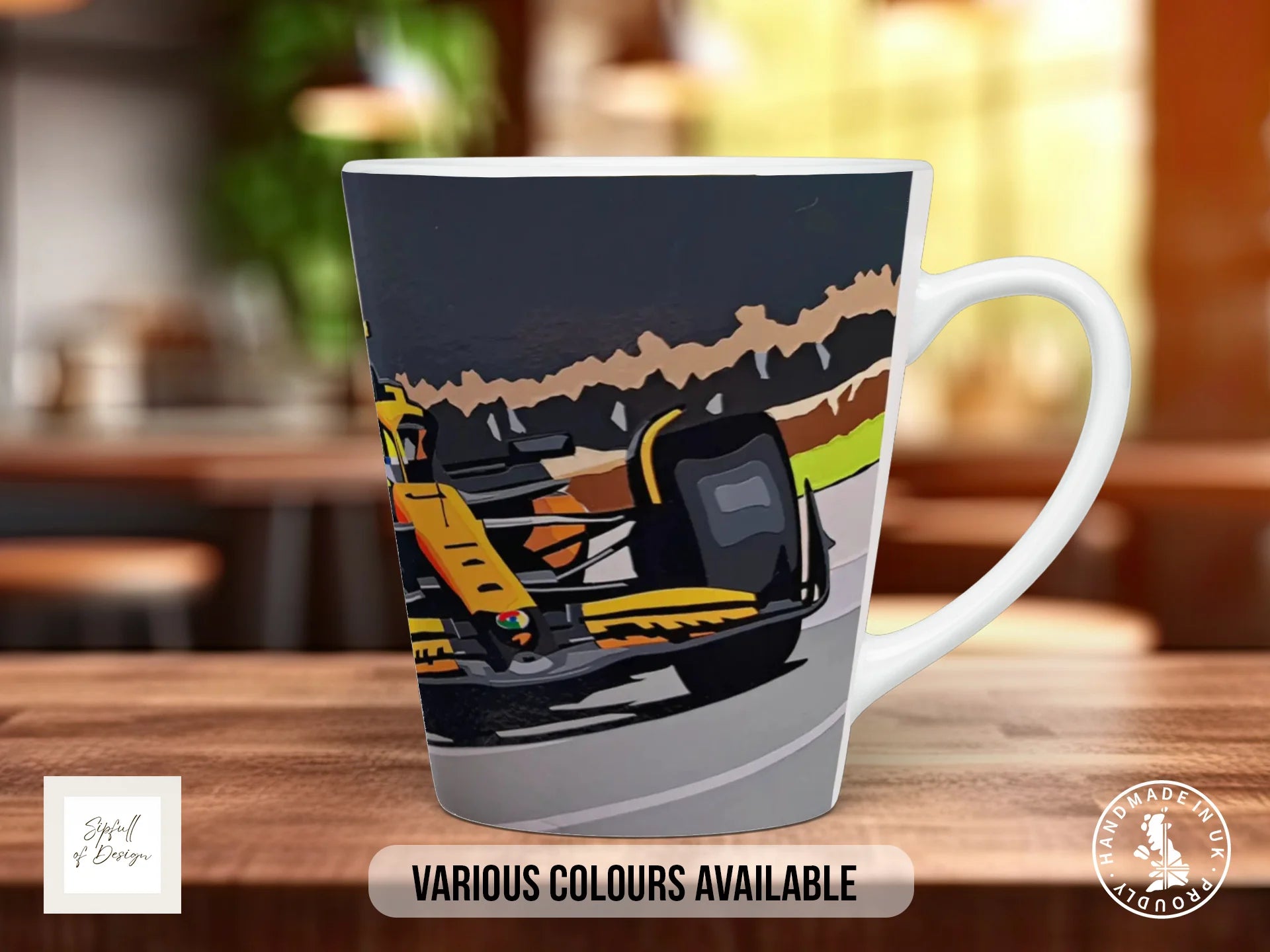 Lando Norris Mug | F1 75th Anniversary | Joel Clark Signature 12oz Latte