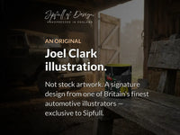 An original Joel Clark illustration — exclusive to Sipfull