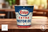 Esso Motor Oil Mug | Vintage Retro Garage Gift for Petrolheads