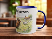 Life Is Better With Horses Mug | Horse Lover Gift