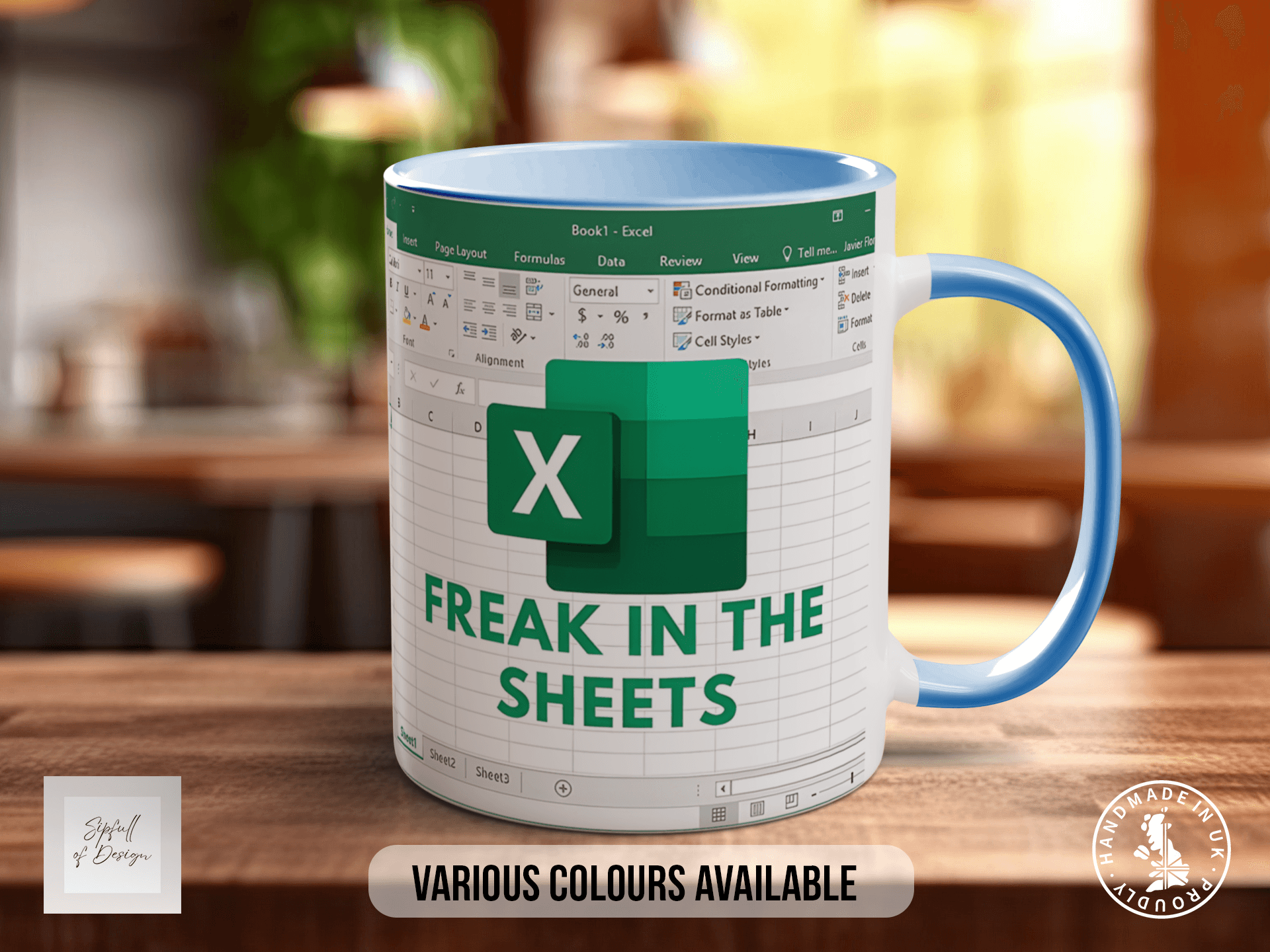 Freak In The Sheets Excel Inspired Mug - Sipfull of Design