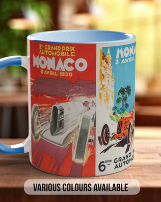 Monaco GP 1930s Mug | Vintage Pre-War Motorsport Gift