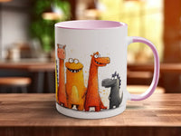 Little Dinosaurs Mug | Funny Colourful Dinosaur Lover Gift