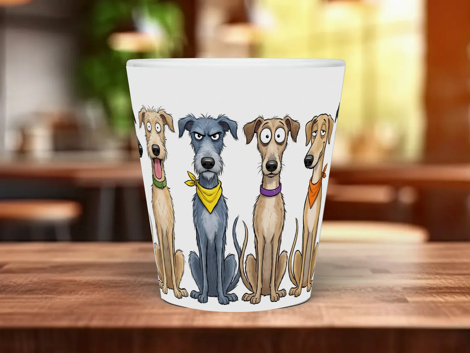 Lurchers Mug | Funny Lurcher Lover Gift 12oz Latte