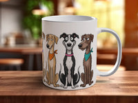 Lurchers Mug | Funny Lurcher Lover Gift