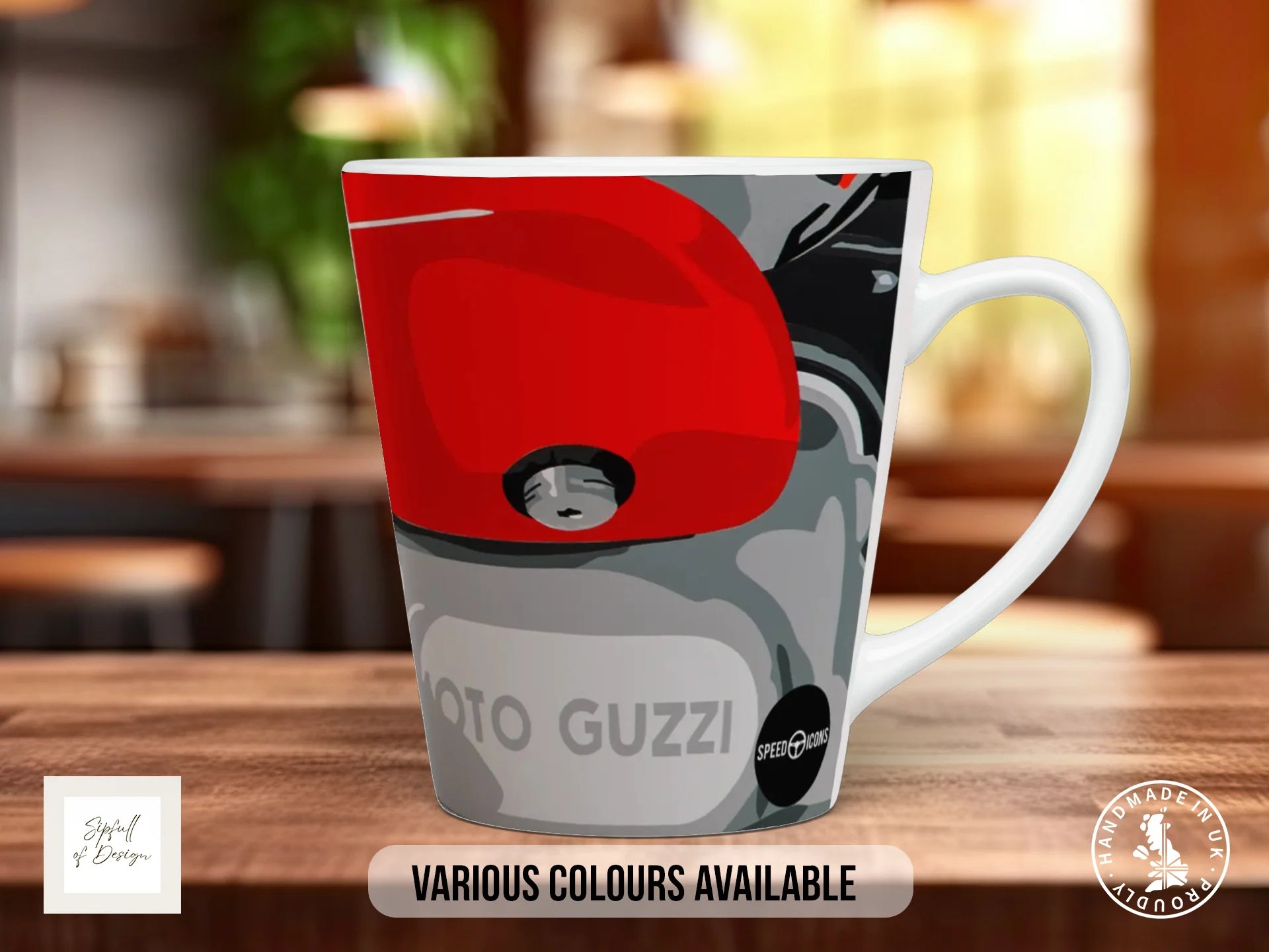 Moto Guzzi Motorcycle – Signature Mug 12oz Latte