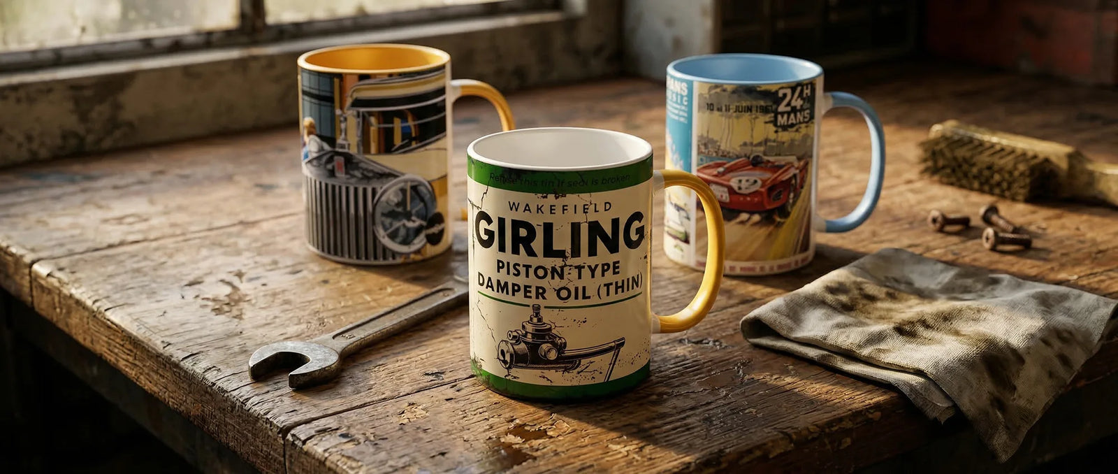 Explore the Full Motoring Mug Collection