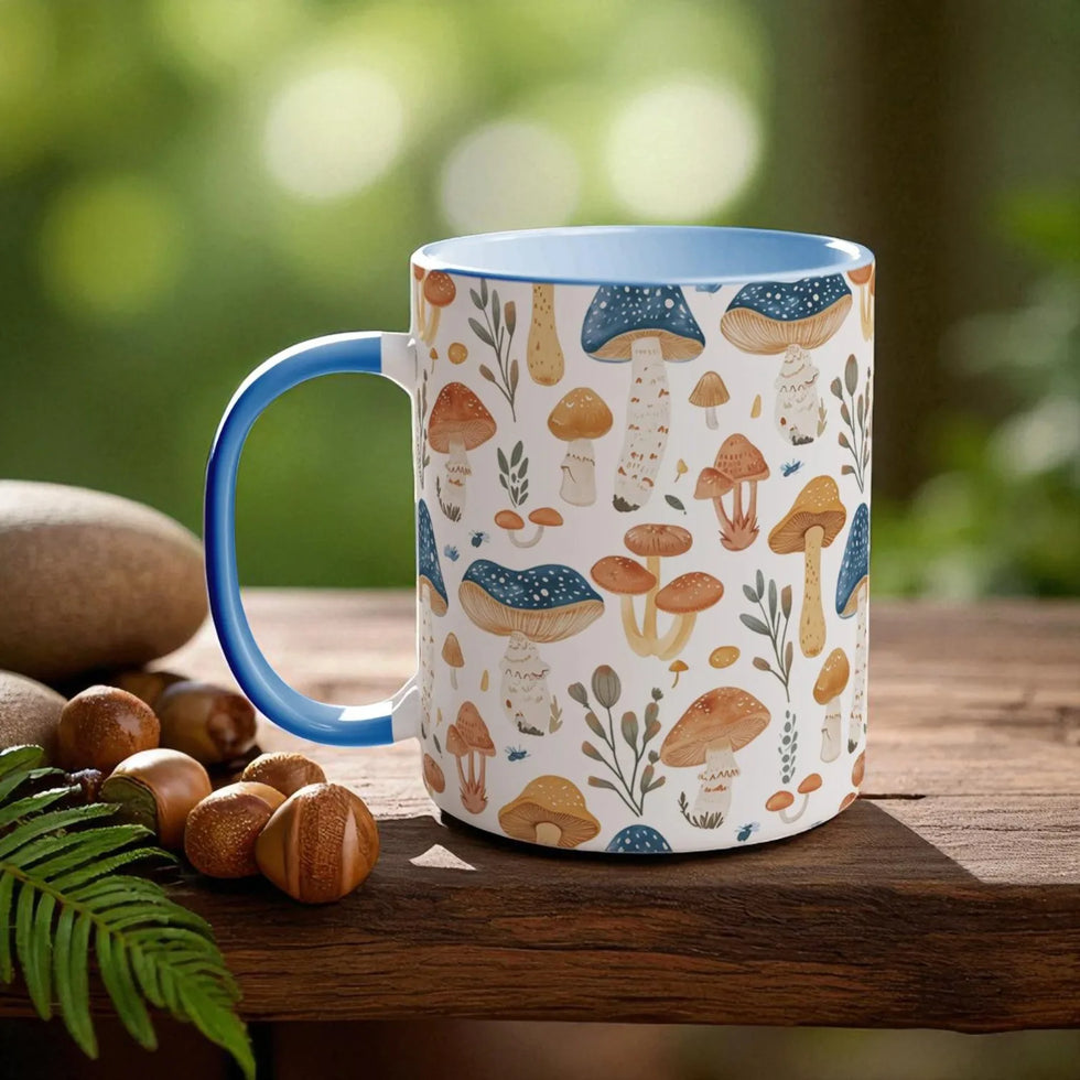 Mushroom Garden Mugs