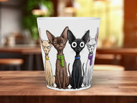 Natural Sphynx Cats Mug | Funny Hairless Cat Lover Gift