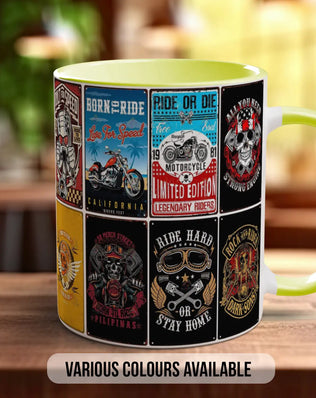 Built for Speed Mug – Retro Motorcycle Gift