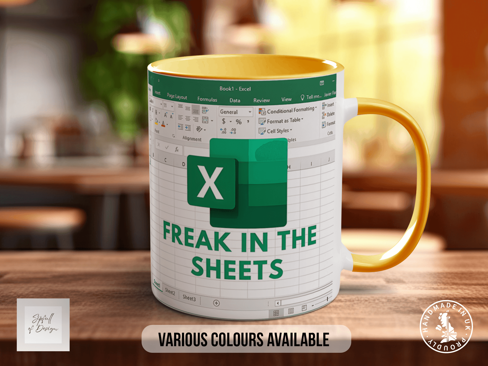Freak In The Sheets Excel Inspired Mug - Sipfull of Design