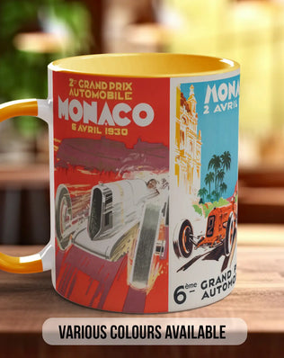 Monaco GP 1930s Mug | Vintage Pre-War Motorsport Gift