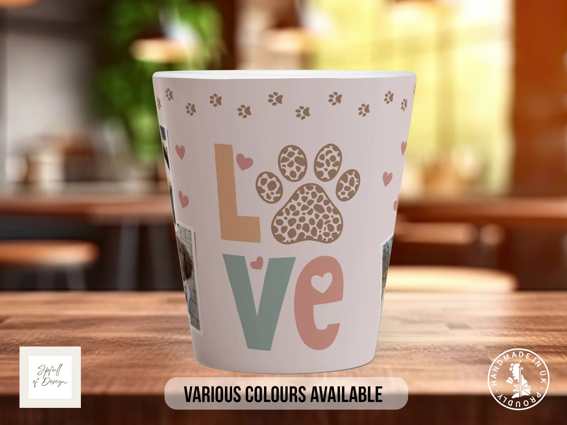White / Ceramic / 12oz Latte