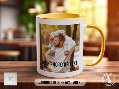 Design Your Own Mug | Add Photos, Text & Clipart | Live Preview