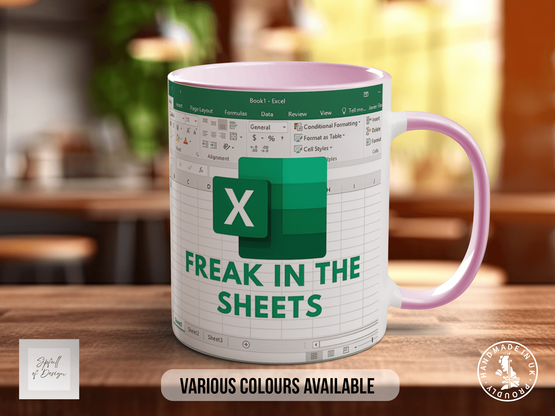 Freak In The Sheets Excel Inspired Mug - Sipfull of Design
