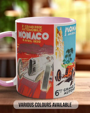Monaco GP 1930s Mug | Vintage Pre-War Motorsport Gift