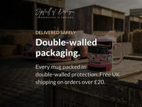 Double-walled packaging — free UK shipping on orders over £20