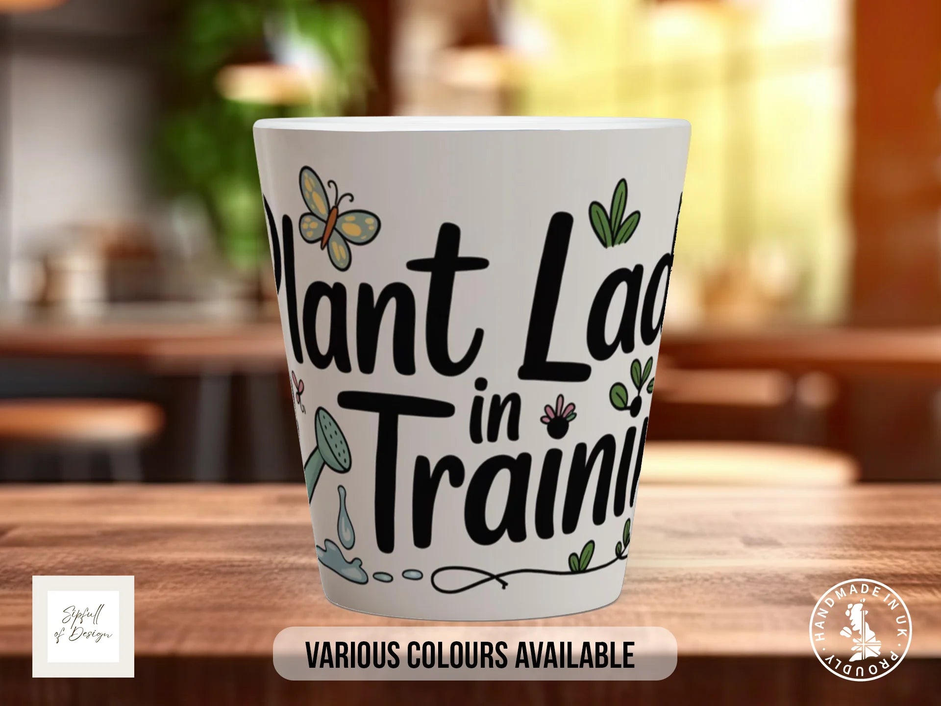 Plant Lady in Training Mug | Funny Houseplant Gift 12oz Latte