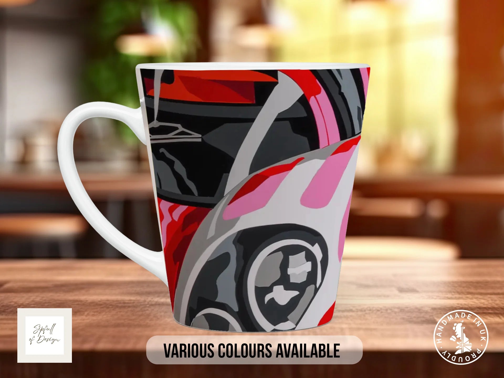 Porsche 917 No.23 Le Mans 1970 Mug | Salzburg | Joel Clark Signature 12oz Latte