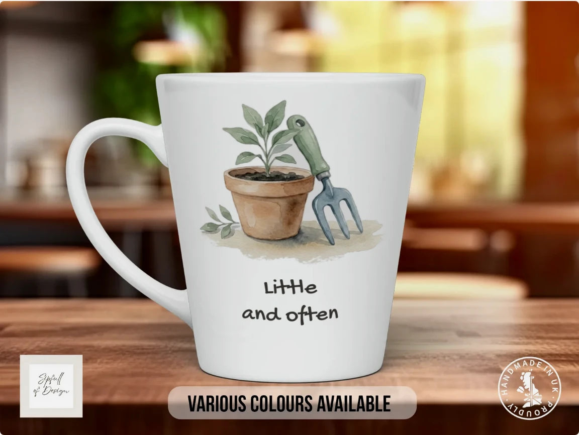 White / Ceramic / 12oz Latte