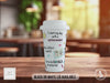 Student Daily Affirmations Travel Mug – Motivational Coffee Cup for Exams & Study – Uplifting Gift with Black or White Lid