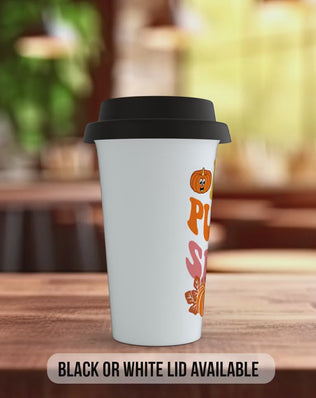 In My Pumpkin Spice Era Travel Mug - a double insulated Mug of Positivity - Black or White Lid