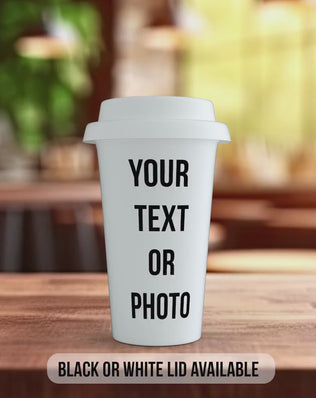 Personalized Photo Travel Mug: Double Insulated Custom Design